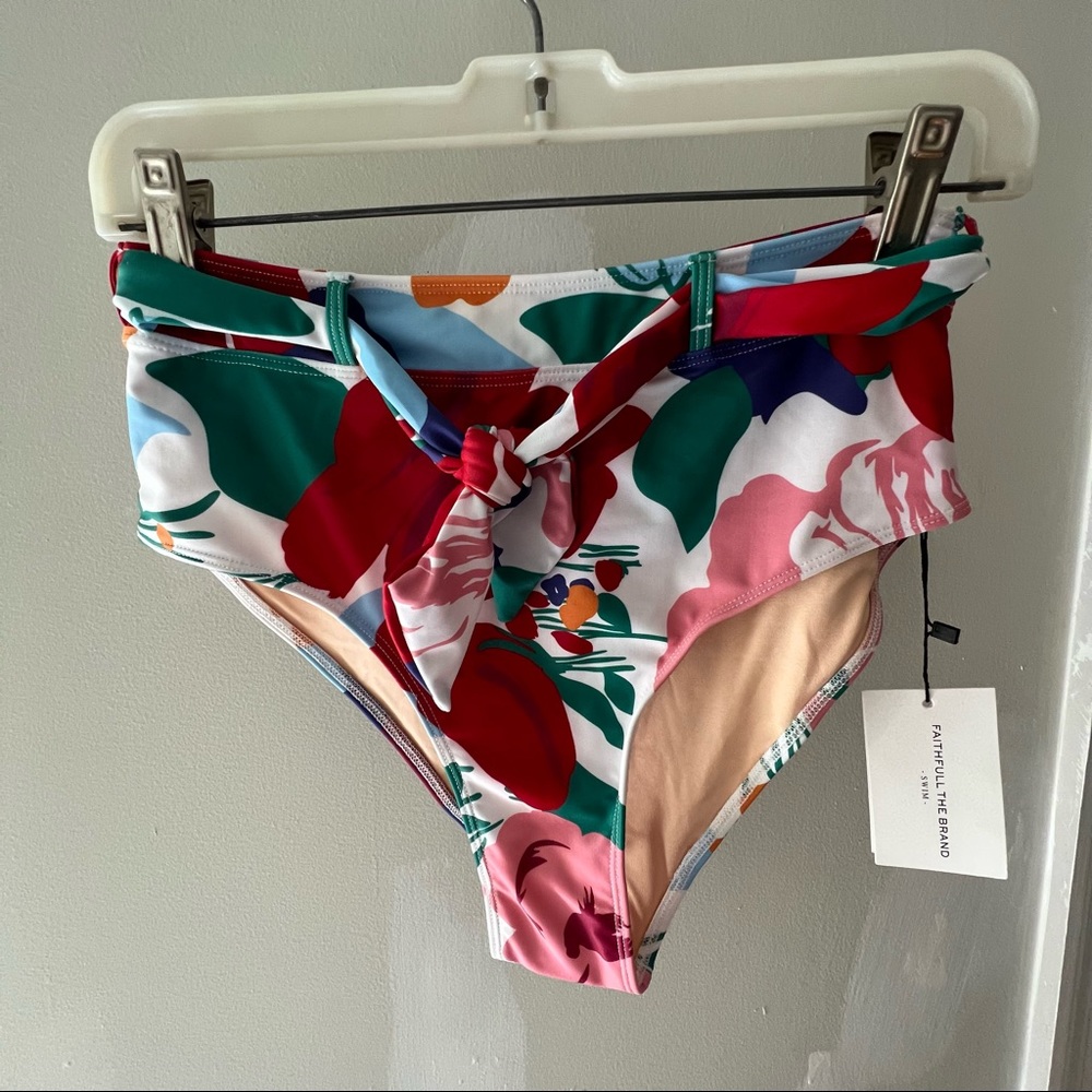 NWT Faithfull The Brand Lucy Bikini Bottoms
